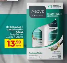 Carrefour Kit Shampoo + condicionador Above oferta