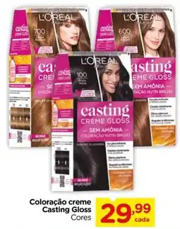 Carrefour Coloração creme Casting Gloss Cores oferta