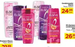 Carrefour Shampoo elseve tipos oferta