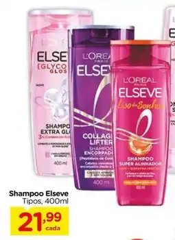 Carrefour Shampoo elseve tipos oferta