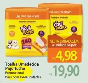 Toalha Umedecida Piquituchto