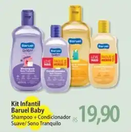 Atacadão Kit Infantil Baruuel Baby Shampoo + Condicionador Suave/Sono Tranquilo oferta