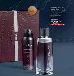 O Boticário 90240 Kit Presente Malbec Icon oferta