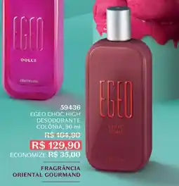 O Boticário Egeo choc high desodorante colônia, oferta