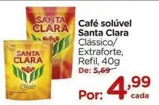 Carrefour Santa clara - café solúvel oferta