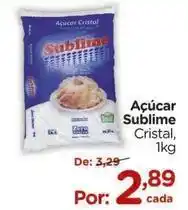 Carrefour Sublime - açúcar oferta