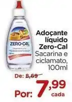 Carrefour Zero cal - adoçante líquido oferta