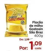 Carrefour São braz - flocão de milho oferta