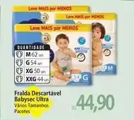 Atacadão Leve - fralda descartável babysec ultra oferta