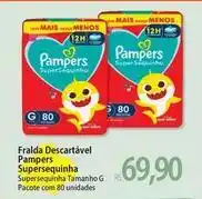 Atacadão Pampers - fralda descartável supersequinha oferta