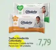 Atacadão Cottonbaby - toalha umedecida oferta