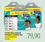 Atacadão Pampers - fralda descartável confort sec oferta