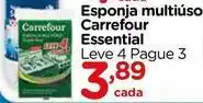 Carrefour Carrefour - esponja multiúso essential oferta