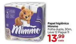 Carrefour Mimmo - papel higiênico oferta