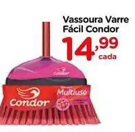 Carrefour Condor - vassoura varre fácil oferta