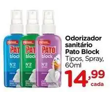 Carrefour Pato - odorizador sanitário block oferta
