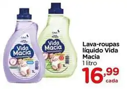Carrefour Vida macia - lava-roupas líquido oferta