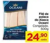 Carrefour Oceani - filé de polaca do alasca congelado oferta