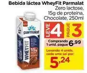 Carrefour Parmalat - bebida láctea wheyfit oferta