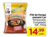 Carrefour Lar - filé de frango sassami oferta