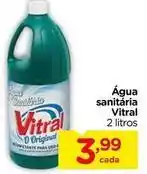 Carrefour Vitral - água sanitária oferta