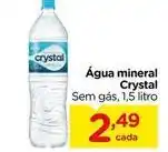 Carrefour Crystal - água mineral oferta
