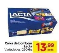 Carrefour Lacta - caixa de bombom oferta