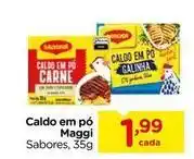 Carrefour Maggi - caldo em pó oferta