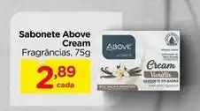 Carrefour Above - sabonete cream oferta