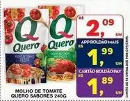 Roldão Quero - molho de tomate oferta