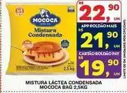 Roldão Mococa - mistura lactea condensada bag 2,5kg oferta