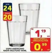 Roldão Nadir - copo americano multiuso oferta