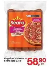Fort Atacadista Seara - linguica calabresa oferta
