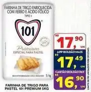 Roldão 101 - farinha de trigo enriquecida com ferro e acido folico oferta
