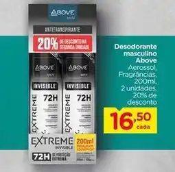 Carrefour Above - desodorante masculino oferta