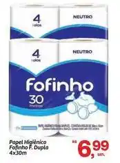 Fort Atacadista Fofinho - papel higiênico oferta