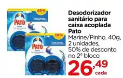 Carrefour Desodorizador sanitário para caixa acoplada Pato oferta