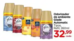 Carrefour Odorizador de ambiente Glade Automatic Tipos oferta