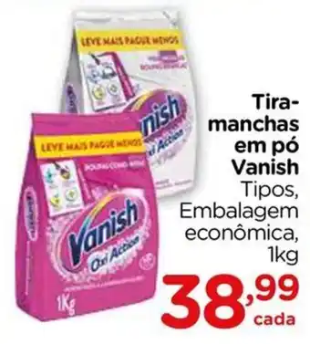 Carrefour Tira-manchas em pó Vanish Tipos oferta
