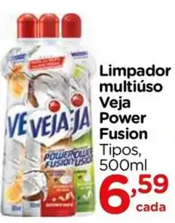 Carrefour Limpador multiúso veja power fusion tipos oferta