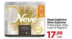 Carrefour Papel higiênico Neve Supreme oferta