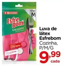 Carrefour Luva de látex Esfrebom Cozinha oferta