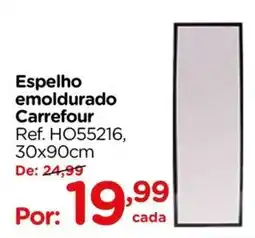 Carrefour Espelho emoldurado carrefour oferta
