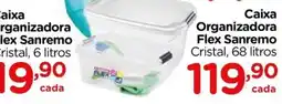 Carrefour Caixa organizadora flex sanremo cristal oferta