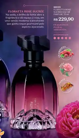 O Boticário Floratta rose sucrée eau de parfum, oferta