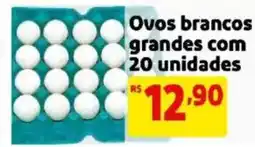 Mercado Extra ovos brancos grandes oferta