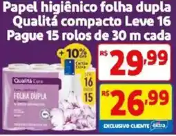 Mercado Extra Papel higiênico folha dupla oferta
