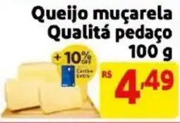 Mercado Extra Queijo muçarela qualidade pedaço oferta