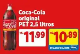 Mercado Extra Coca-Cola original PET 2,5 litros oferta
