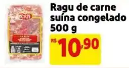 Mercado Extra Ragu de carne suína congelado oferta